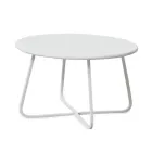 Garden Coffee Table in Galvanized Steel Made in Italy - Brienne Viadurini