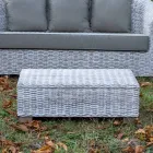 Garden Coffee Table in Natural Fibre by Kubù - Isildur Viadurini