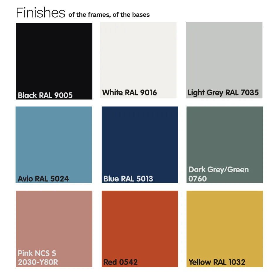 Garden Coffee Table in Hpl and Painted Metal Made in Italy - Guerrino Viadurini