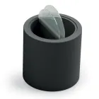 Garden Coffee Table in Polyethylene with Container Made in Italy - Stracco Viadurini