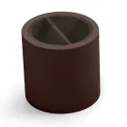 Garden Coffee Table in Polyethylene with Container Made in Italy - Stracco Viadurini