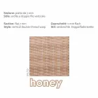 Coffee Garden polyethylene honey hand-woven Cooper Viadurini