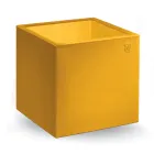 Square Garden Coffee Table in Colored Polyethylene Made in Italy - Noemi Viadurini