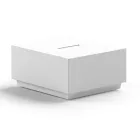 Square Garden Coffee Table in Polyethylene Made in Italy - Macao Viadurini