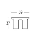 Round Garden Coffee Table in HPL and Polyethylene Made in Italy - Freccia Viadurini