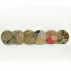 Indoor or Outdoor Coffee Table with Metal Structure Made in Italy - Carim Viadurini