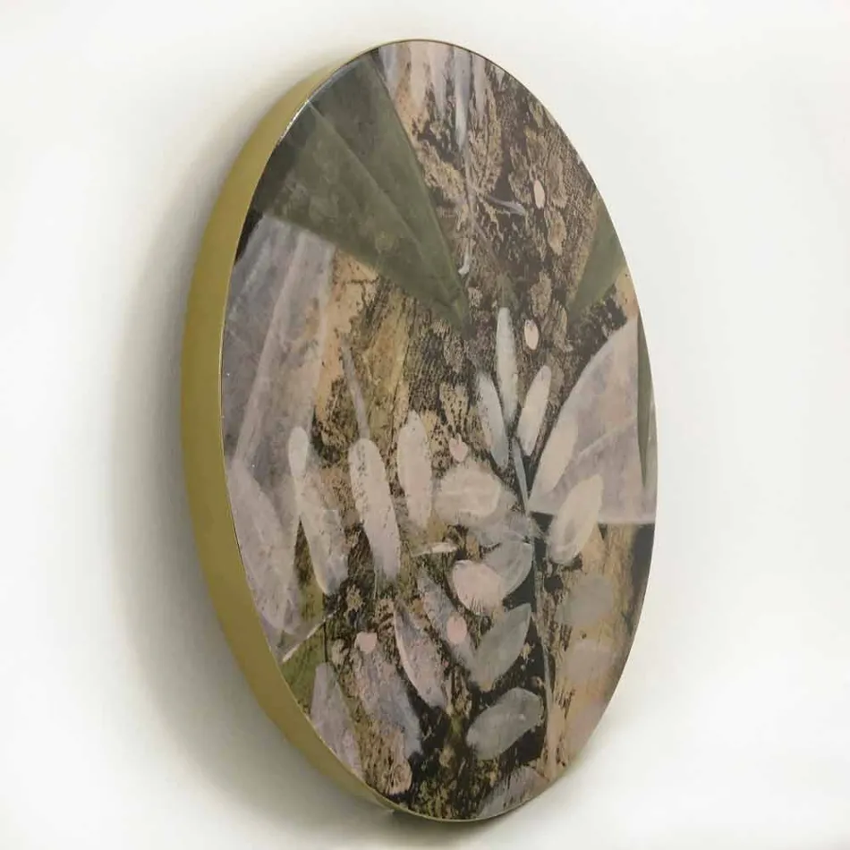 Indoor or Outdoor Coffee Table with Metal Structure Made in Italy - Carim Viadurini