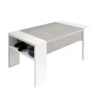 Coffee Table with Ecological Wooden Container - Cripto Viadurini