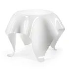 Coffee Table with Plexiglass Top and Base Made in Italy - Brento Viadurini