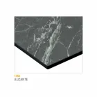 Coffee Table with Round Top in Laminated HPL Made in Italy - Mina Viadurini