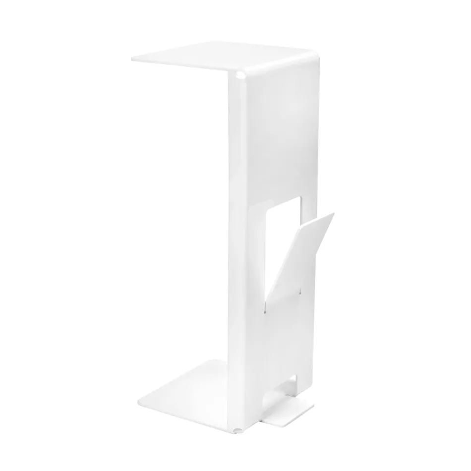 Coffee Table with Plexiglass Magazine Rack Made in Italy - Belle Viadurini