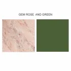 Design Coffee Table with 2 Round Tops in Gres Made in Italy - Stockholm Viadurini