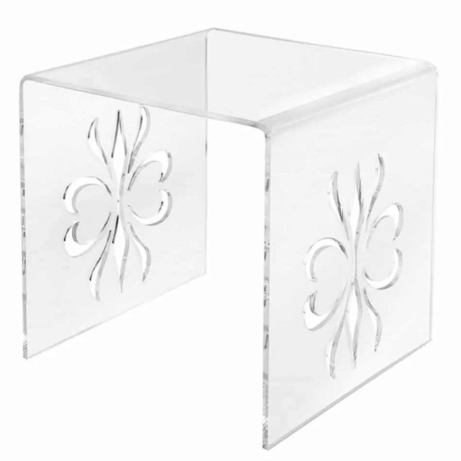 Design coffee table in Mandas transparent plexiglass Viadurini