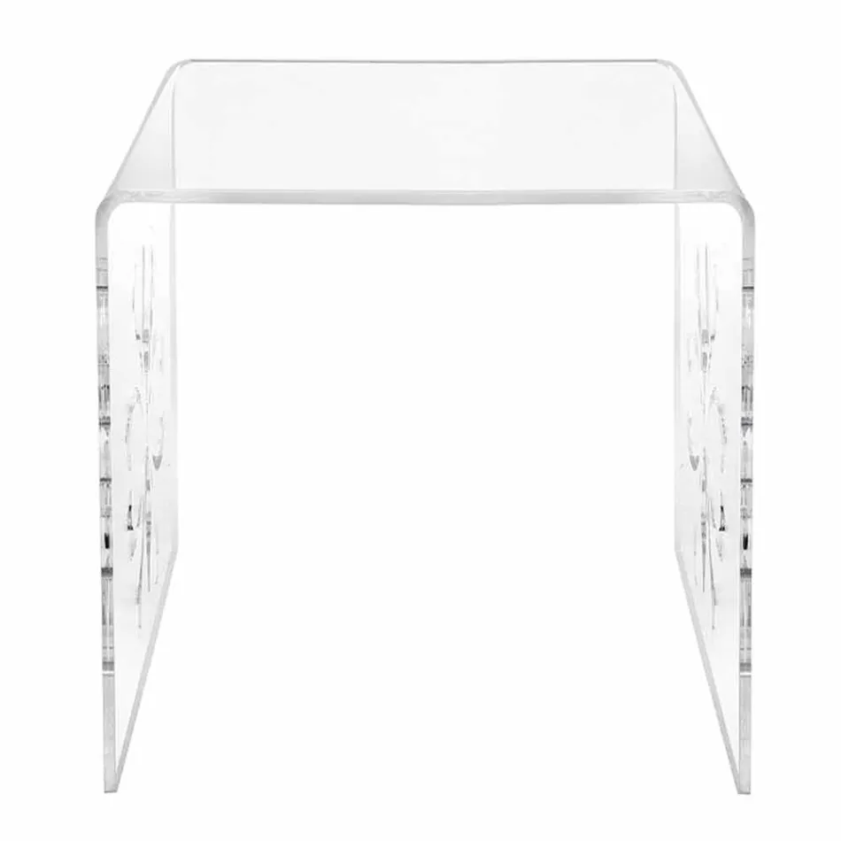 Design coffee table in Mandas transparent plexiglass Viadurini