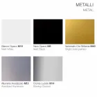 Coffee Table in Extra-clear Crystal and Metal Made in Italy - Livigno Viadurini