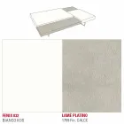 Fenix Coffee Table with Transparent Feet Made in Italy - Justin Viadurini