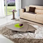 Coffee Table in Lacquered Mdf with Swivel Top Made in Italy - Lisa Viadurini
