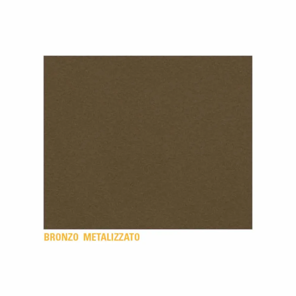 Metal Coffee Table with Container Tray Made in Italy - Numbo Viadurini