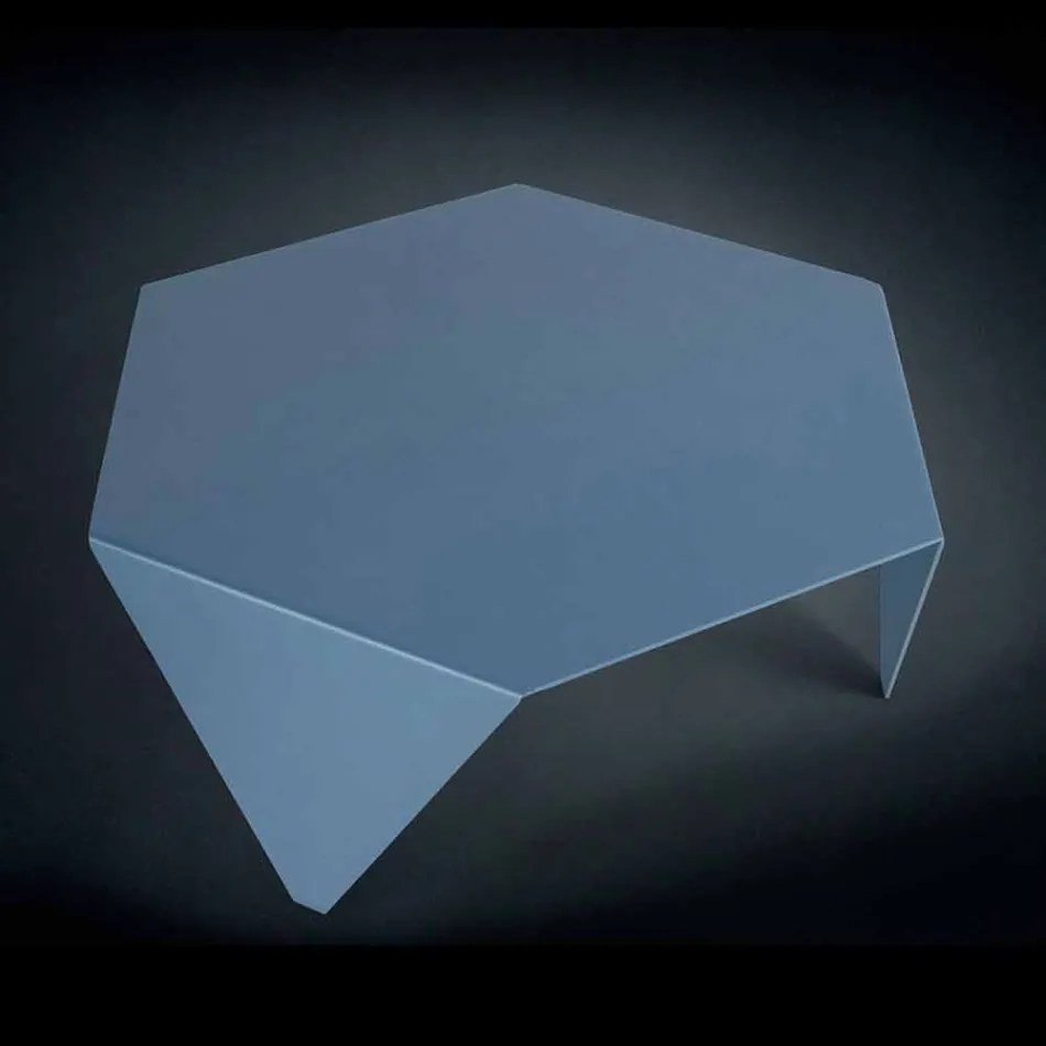 Metal coffee table in laser cut Ruche Viadurini