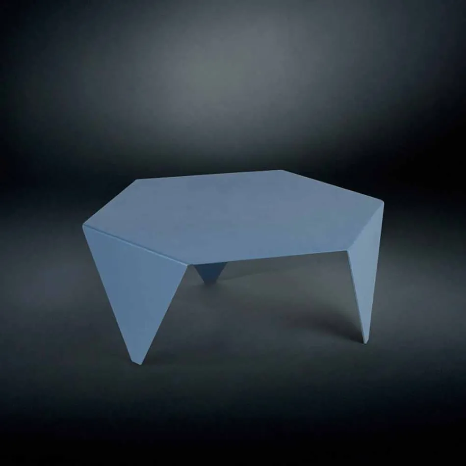 Metal coffee table in laser cut Ruche Viadurini