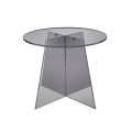Plexiglass coffee table with different finishes made in Italy - Aurora