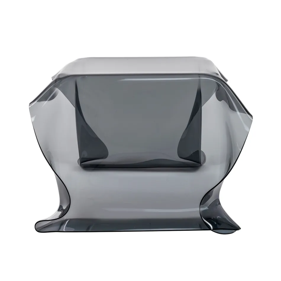 Hand-Drapped Plexiglass Coffee Table Made in Italy - Pippo Viadurini