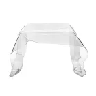 Hand-Drapped Plexiglass Coffee Table Made in Italy - Pippo Viadurini