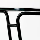 Glass Coffee Table and Round Base Made in Italy - Tullia Viadurini