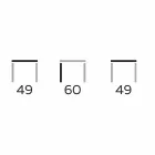 Modern Coffee Table with Round Top in Gres Made in Italy - Stuttgart Viadurini