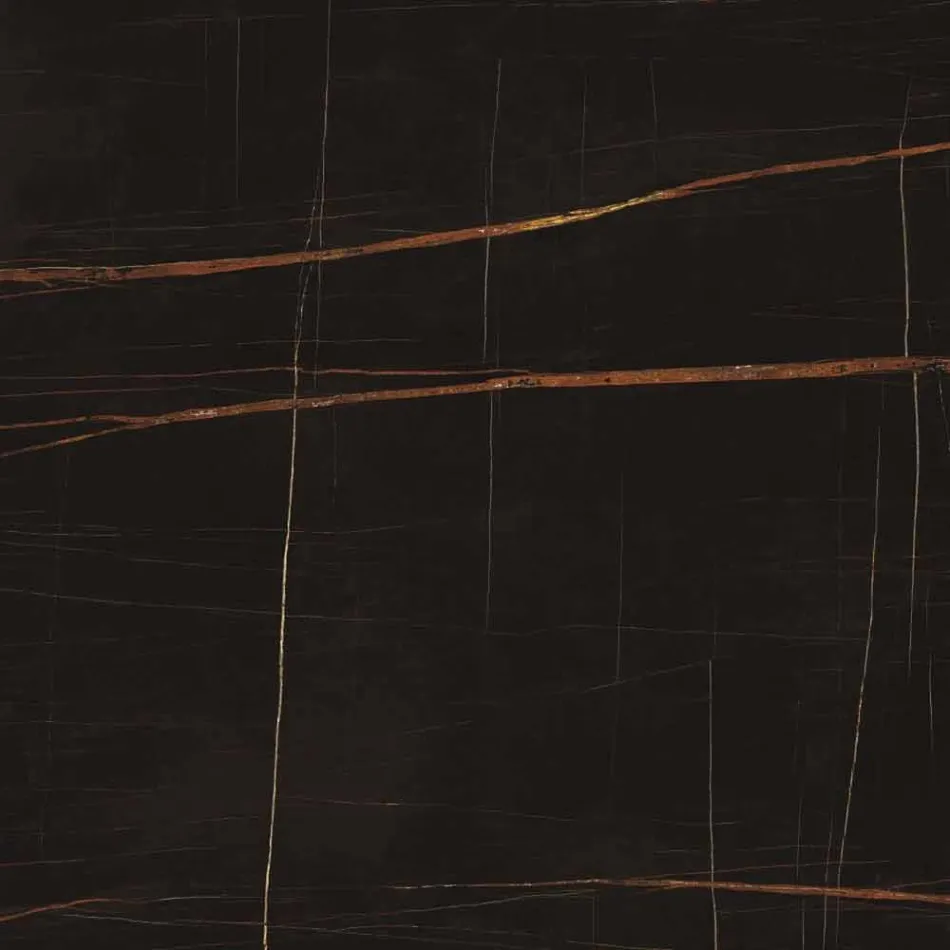 Modern Coffee Table with Round Top in Gres Made in Italy - Stuttgart Viadurini