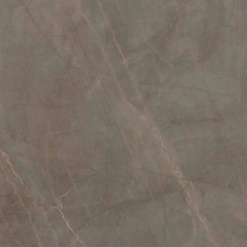 Square Coffee Table in Gres with Metal Base Made in Italy - Albert Viadurini