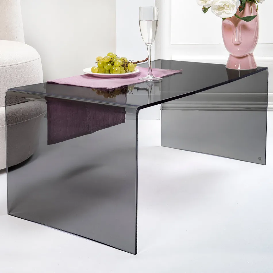 Coffee Table Made of Plexiglass Made in Italy - Jasmine Viadurini