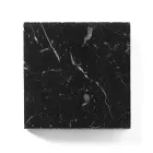 Rectangular Coffee Table with Marble Top Made in Italy - Makino Viadurini