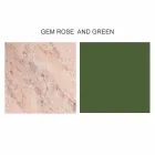 Round Design Coffee Table in Stoneware and Ash Made in Italy - Bering Viadurini