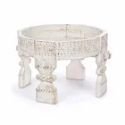 Homemotion Rustic Style Coffee Table in Mango Wood - Sania Viadurini