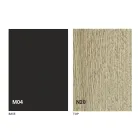 Transformer Table in Wood and Steel Made in Italy - Demetro Viadurini