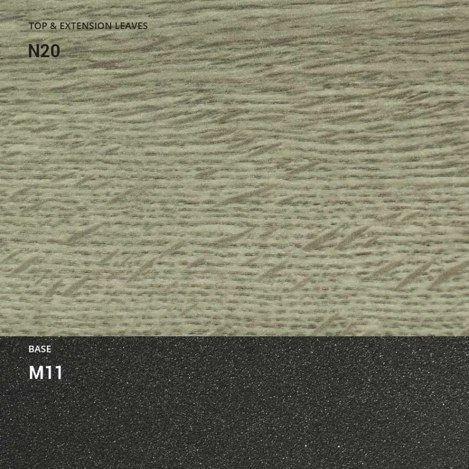 Transformable Coffee Table in Wood and Metal, Made in Italy - Sanrocco Viadurini