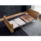 Transformable Coffee Table in Solid Wood Made in Italy - Trabucco Viadurini