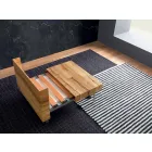 Transformable Coffee Table in Solid Wood Made in Italy - Trabucco Viadurini