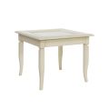 Lounge coffee table with glass upholstered noticeboard Made in Italy - Demetra