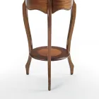 Lounge Coffee Table with Patinated Cherry Inlay Made in Italy - Irno Viadurini