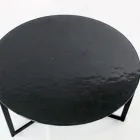 Coffee Table in Steel and Glass Made in Italy - Aspira Viadurini