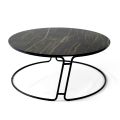 Coffee Table Round Top and Base Made in Italy - Tullia