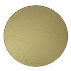 Coffee Table with Glass Top and Round Base Made in Italy - Tullia Viadurini