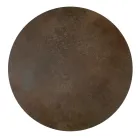 Round Coffee Table with 3 Crescent Base Made in Italy - Arepa Viadurini