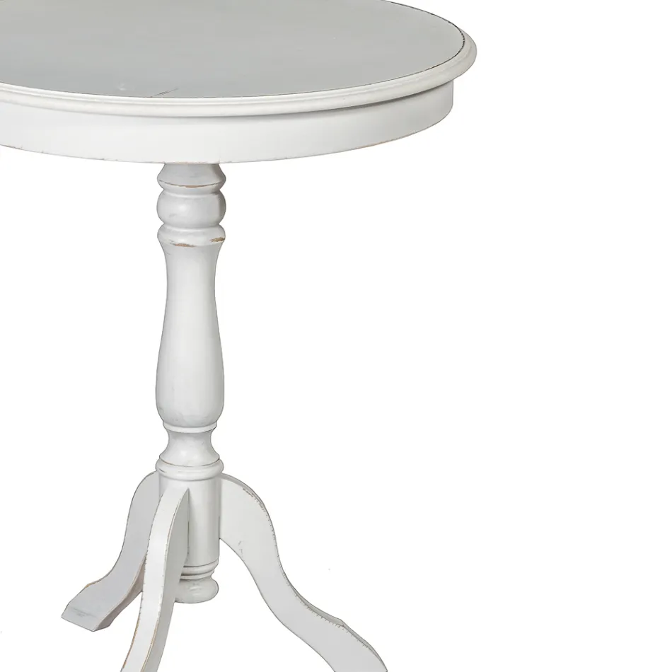 Round Lounge Coffee Table in Different Finishes Made in Italy - Eracle Viadurini