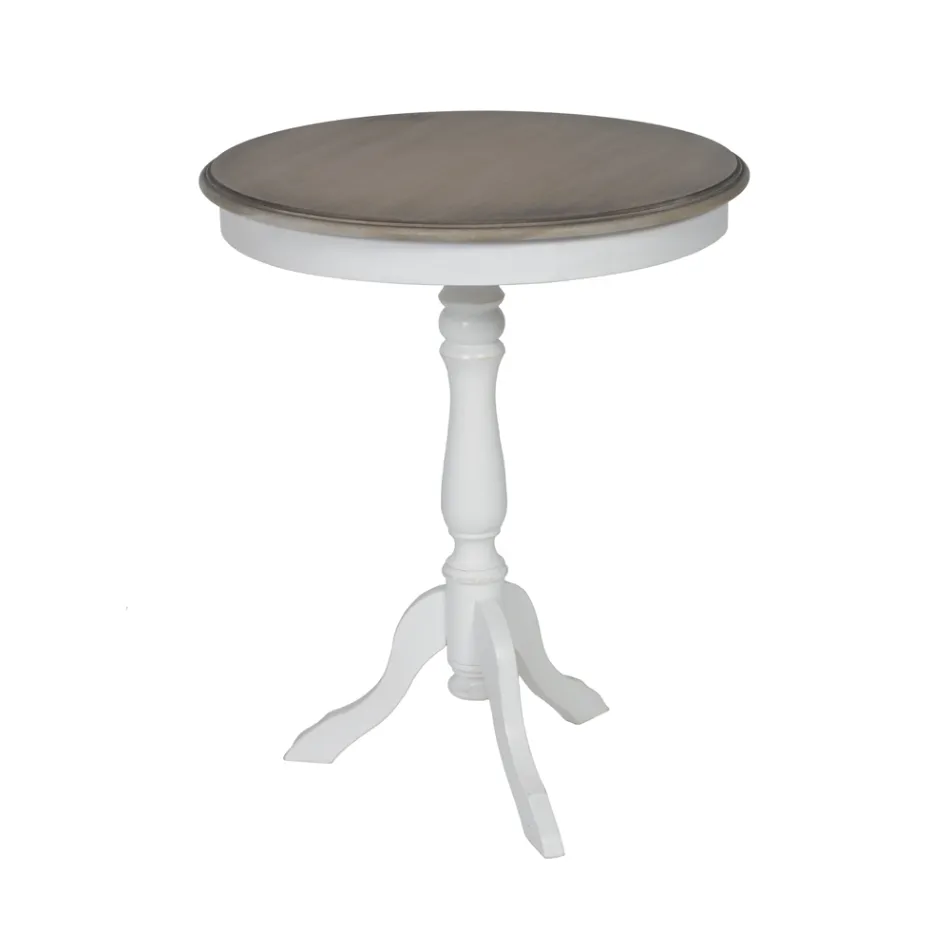 Round Lounge Coffee Table in Different Finishes Made in Italy - Eracle Viadurini