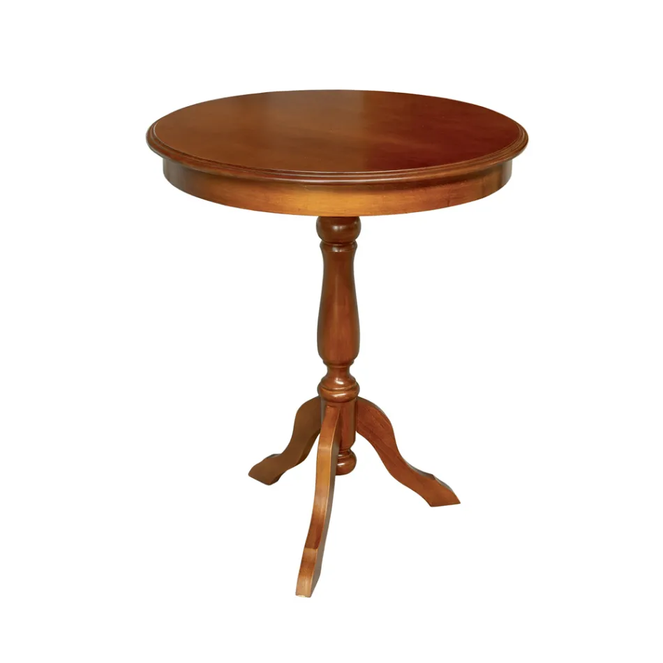 Round Lounge Coffee Table in Different Finishes Made in Italy - Eracle Viadurini