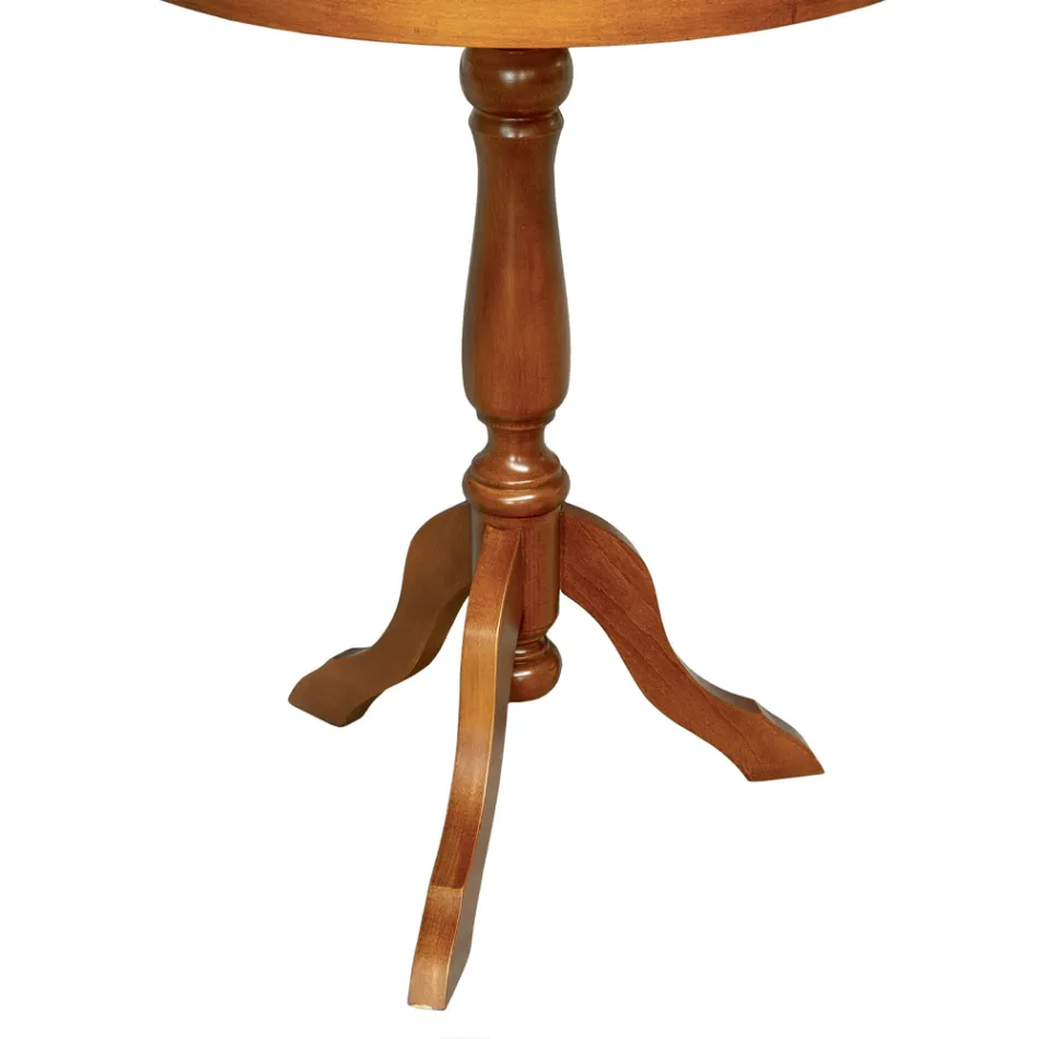 Round Lounge Coffee Table in Different Finishes Made in Italy - Eracle Viadurini