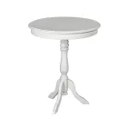 Round Lounge Coffee Table in Different Finishes Made in Italy - Eracle Viadurini